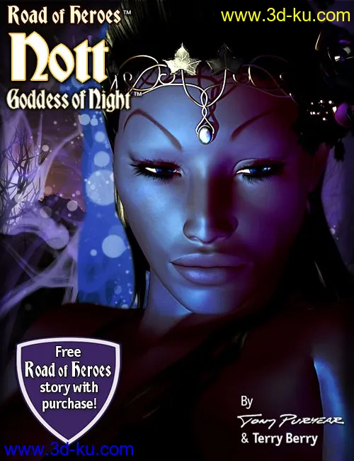 Nott Goddess of Night by Road of Heroes模型的图片1