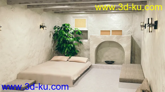 Oikos Master Room模型的图片4