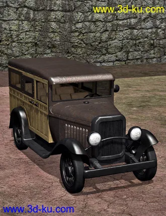 3D打印模型Old Busted Joints for Delivery Sedan and Wagon 1930的图片