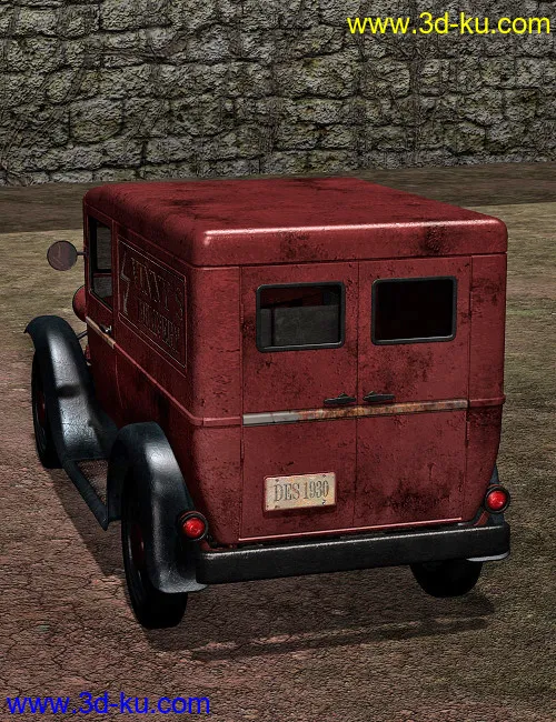 Old Busted Joints for Delivery Sedan and Wagon 1930模型的图片5