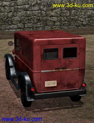 3D打印模型Old Busted Joints for Delivery Sedan and Wagon 1930的图片