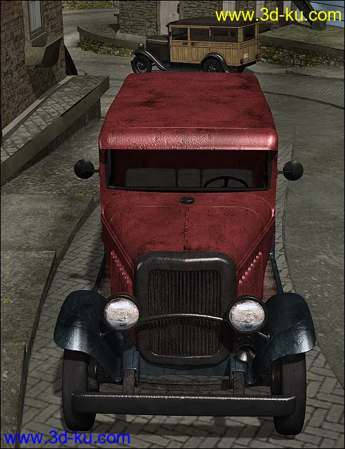 Old Busted Joints for Delivery Sedan and Wagon 1930模型的图片7