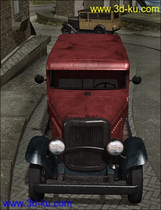 3D打印模型Old Busted Joints for Delivery Sedan and Wagon 1930的图片