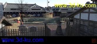 3D打印模型Old Japanese Town Edo Vol.5的图片