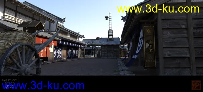 Old Japanese Town Edo Vol.5模型的图片10