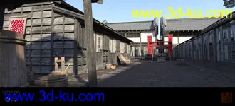 3D打印模型Old Japanese Town Edo Vol.5的图片