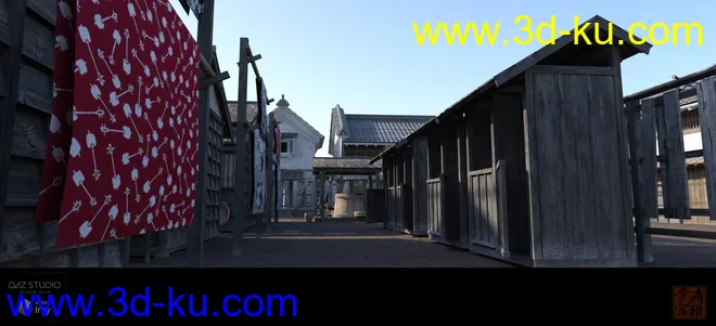 Old Japanese Town Edo Vol.5模型的图片14