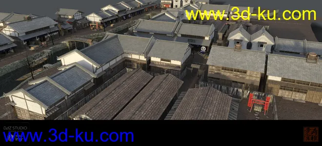 Old Japanese Town Edo Vol.5模型的图片15