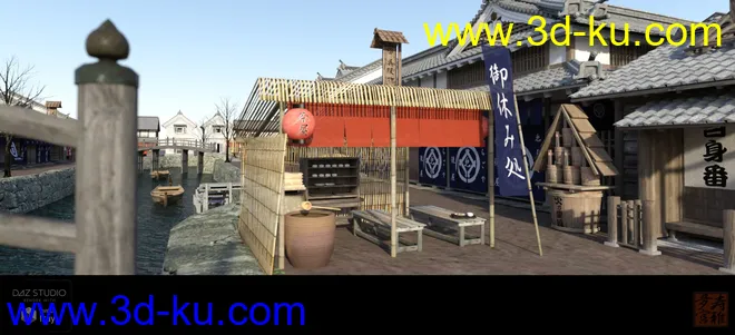 Old Japanese Town Edo Vol.5模型的图片16
