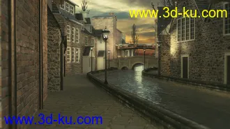 3D打印模型Old London Town的图片