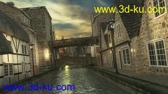 3D打印模型Old London Town的图片