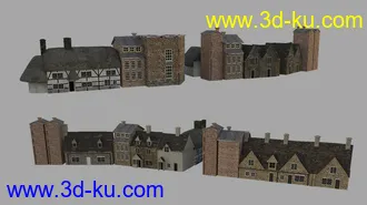 3D打印模型Old London Town的图片