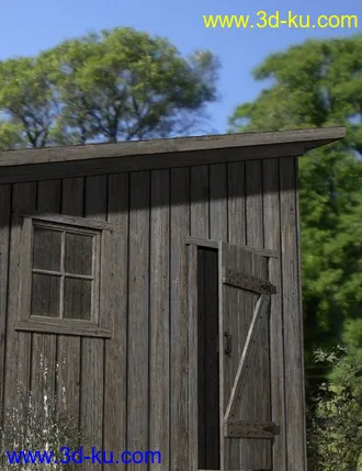 3D打印模型Old Shed的图片