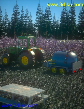 3D打印模型On The Farm Orchard的图片