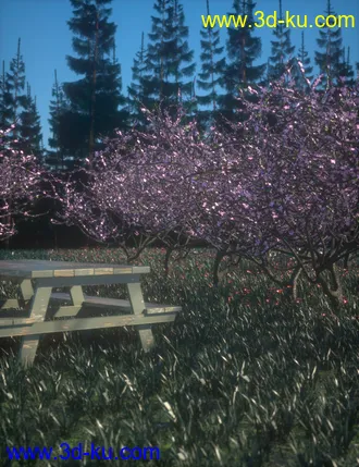 3D打印模型On The Farm Orchard的图片