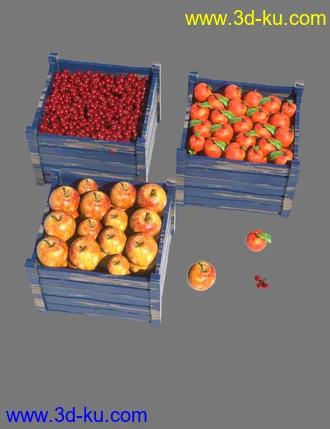 3D打印模型On The Farm Orchard的图片