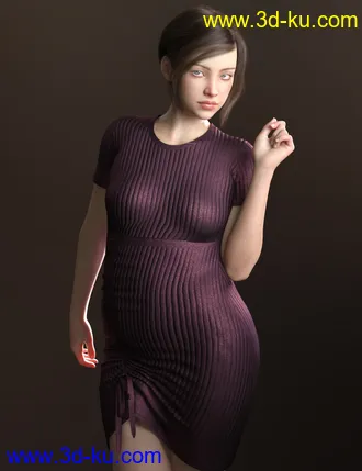 3D打印模型Only Dress for Genesis 8 Female的图片