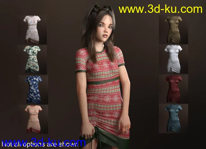 Only Dress for Genesis 8 Female模型的图片7