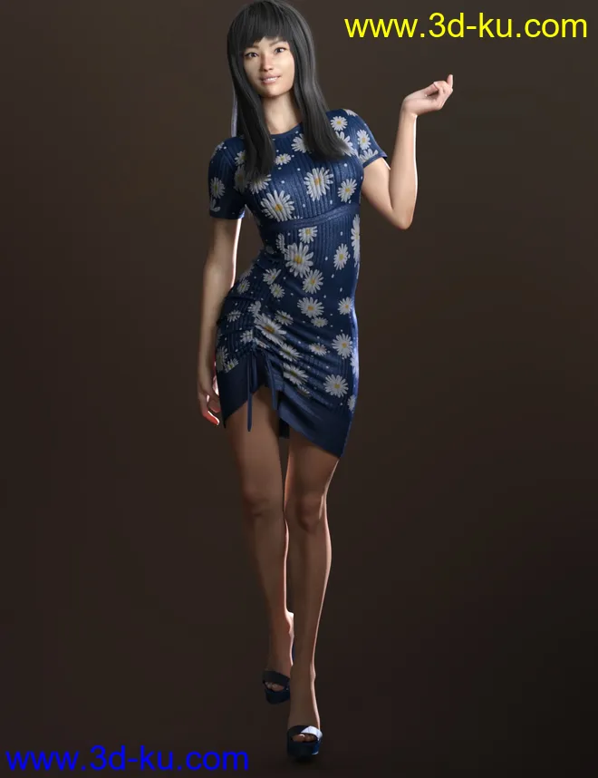 Only Dress for Genesis 8 Female模型的图片10