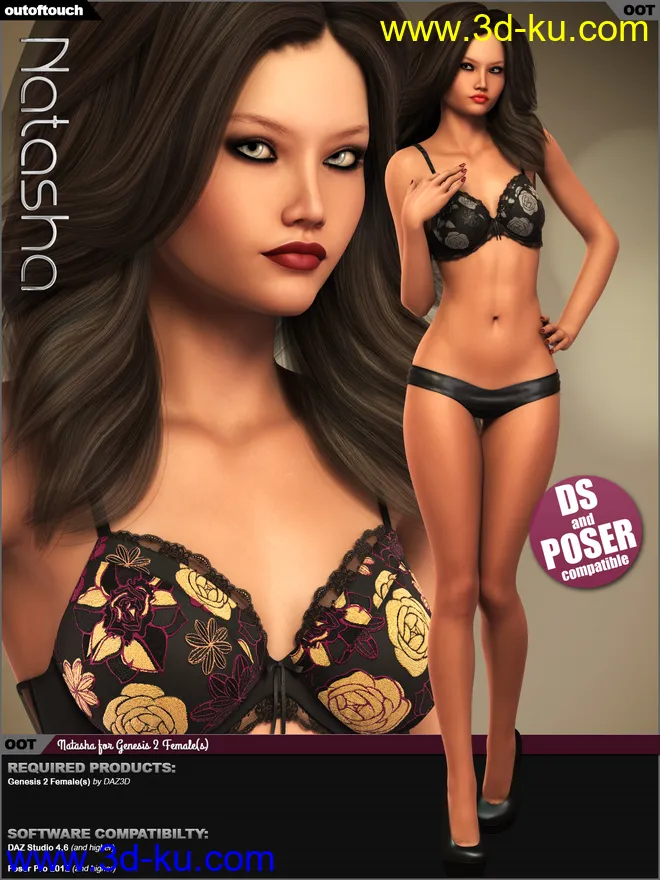 OOT Natasha for Genesis 2 Female(s)模型的图片1