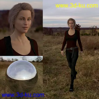 3D打印模型Orestes Iray HDRI Environment - Four Seasons Field的图片