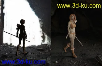 3D打印模型Orestes Iray HDRI Environments - Cave Shelter的图片