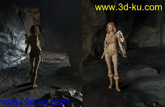 Orestes Iray HDRI Environments - Cave Shelter模型的图片4