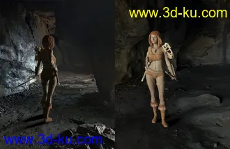 3D打印模型Orestes Iray HDRI Environments - Cave Shelter的图片