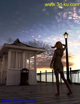 3D打印模型Orestes Iray HDRI Skydomes - Sunrise的图片