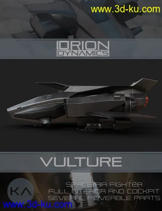 3D打印模型Orion Dynamics - Vulture的图片
