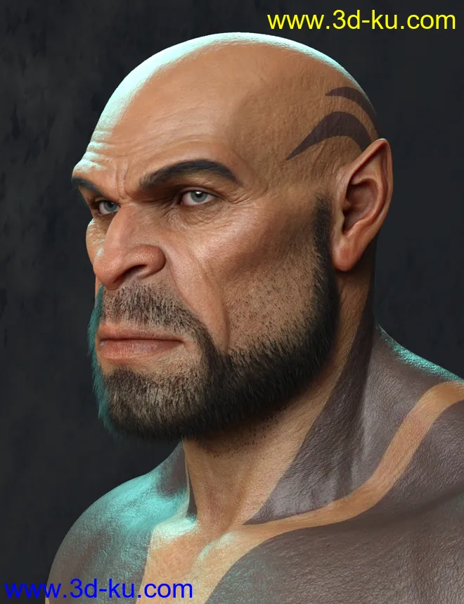 Orken HD for Genesis 8 Male模型的图片2