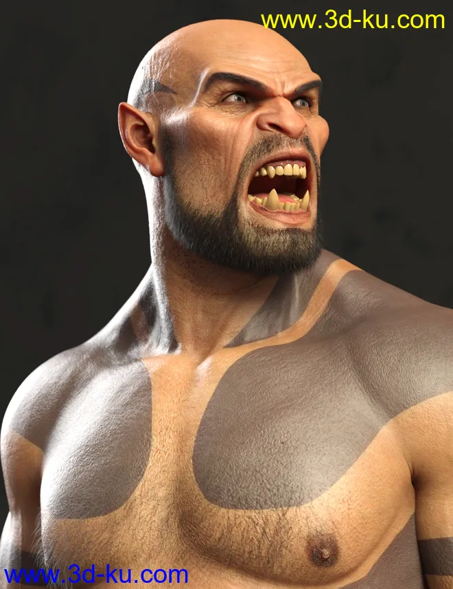 Orken HD for Genesis 8 Male模型的图片8