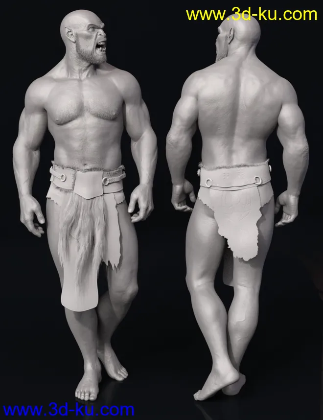 Orken HD for Genesis 8 Male模型的图片10