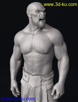 3D打印模型Orken HD for Genesis 8 Male的图片