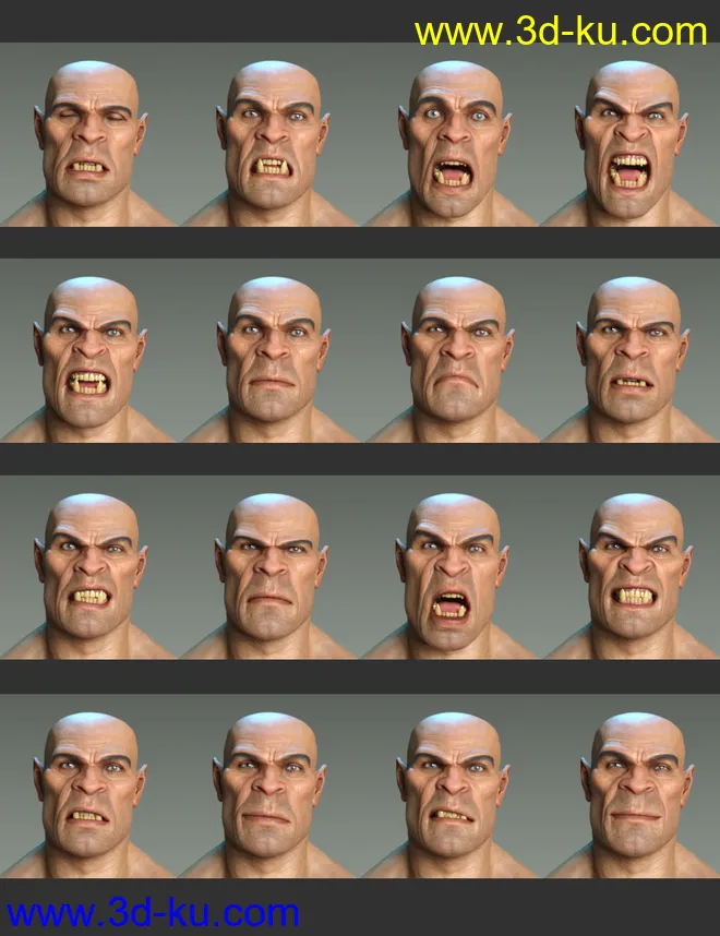 Orken HD for Genesis 8 Male模型的图片13