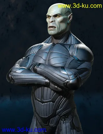 3D打印模型Orken HD for Genesis 8 Male的图片