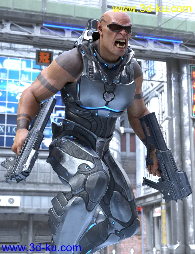 Orken HD for Genesis 8 Male模型的图片17