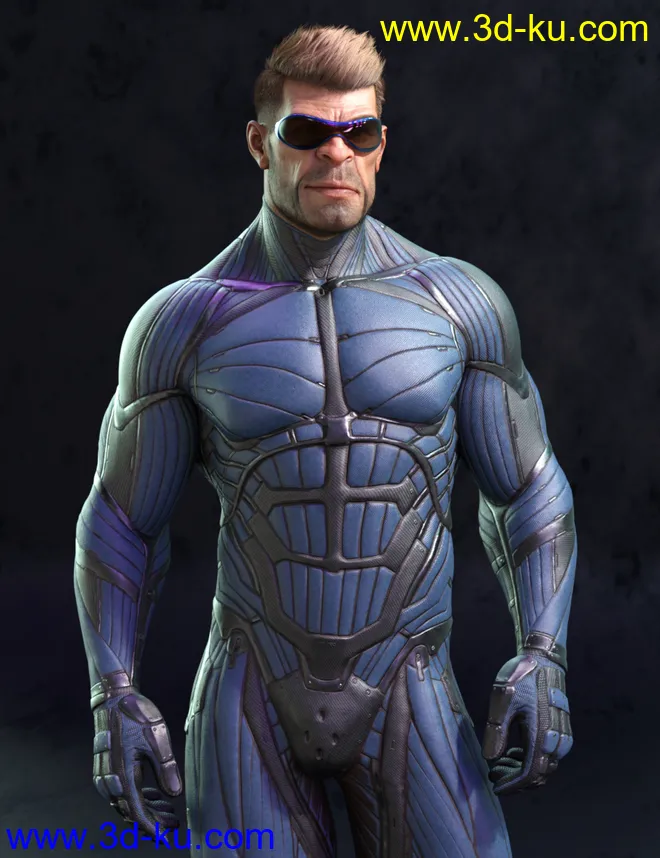 Orken HD for Genesis 8 Male模型的图片18