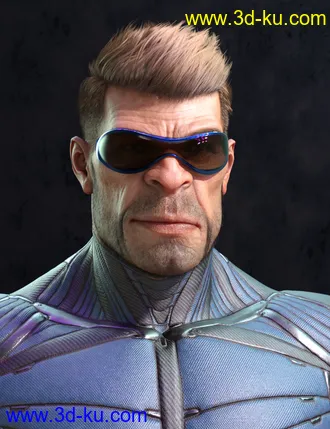 3D打印模型Orken HD for Genesis 8 Male的图片