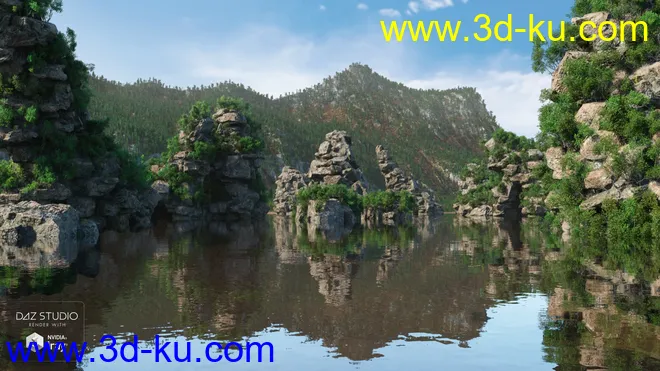 Overgrown Peaks模型的图片2