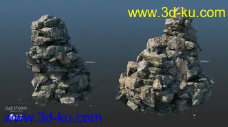 3D打印模型Overgrown Peaks的图片