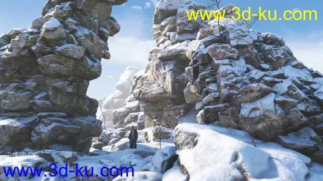 Overgrown Peaks Materials模型的图片2