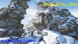 3D打印模型Overgrown Peaks Materials的图片