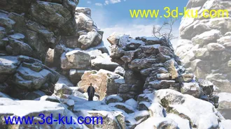 3D打印模型Overgrown Peaks Materials的图片