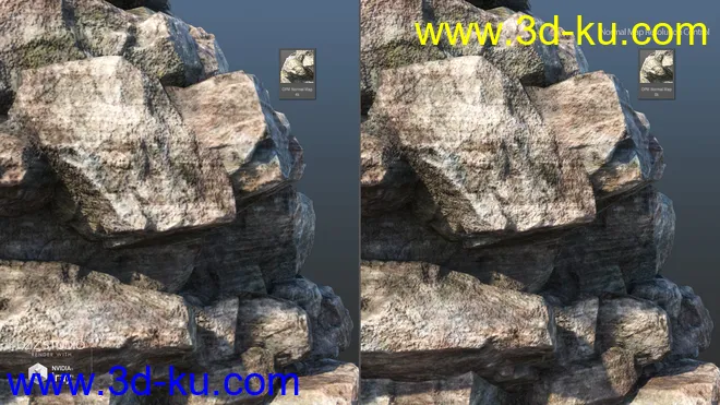 Overgrown Peaks Materials模型的图片9