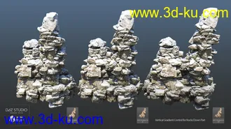 3D打印模型Overgrown Peaks Materials的图片