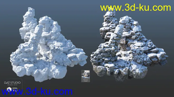 Overgrown Peaks Materials模型的图片13