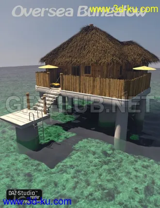 3D打印模型Oversea Bungalow的图片