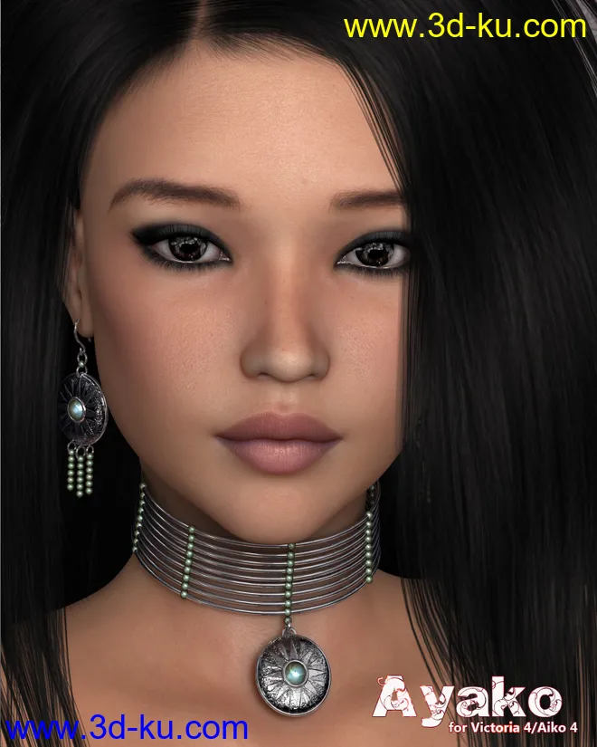 P3D Ayako模型的图片1