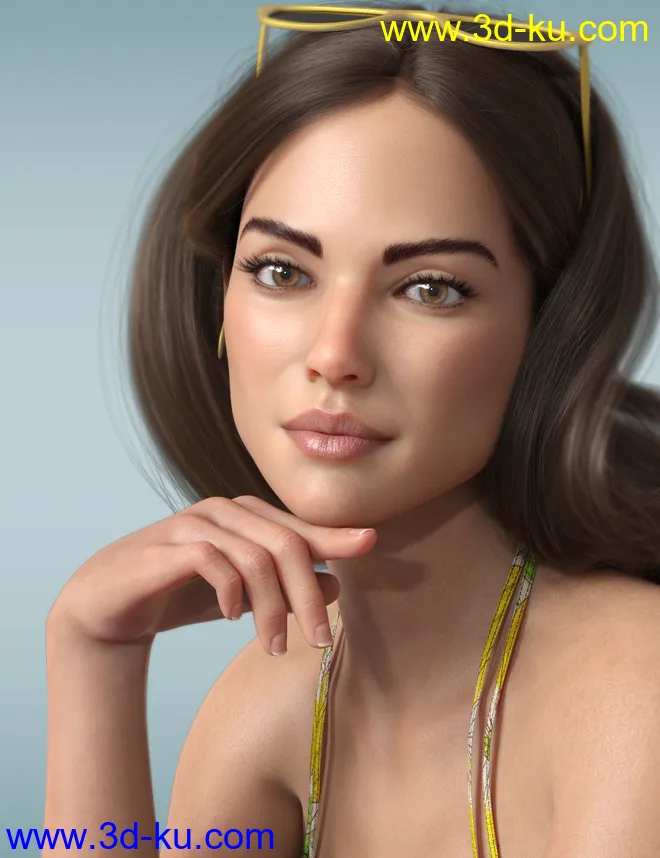 P3D Katherina HD for Genesis 8 Female模型的图片1